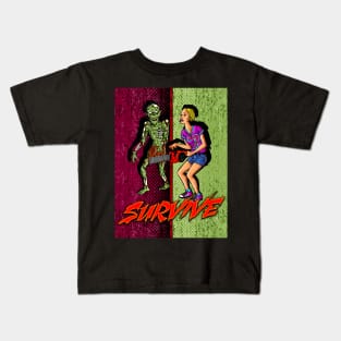 Zombie Survival Kids T-Shirt